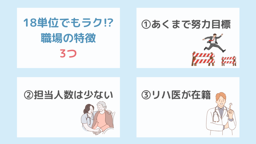 【実際に働いて感じた】18単位でもラクに働ける職場の特徴
